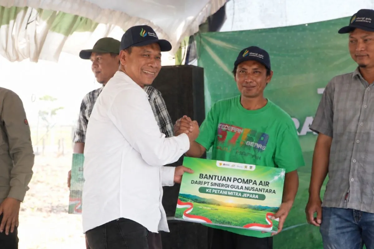 SGN Siapkan 1.000 Pompa Air untuk Petani Tebu di PG Rendeng