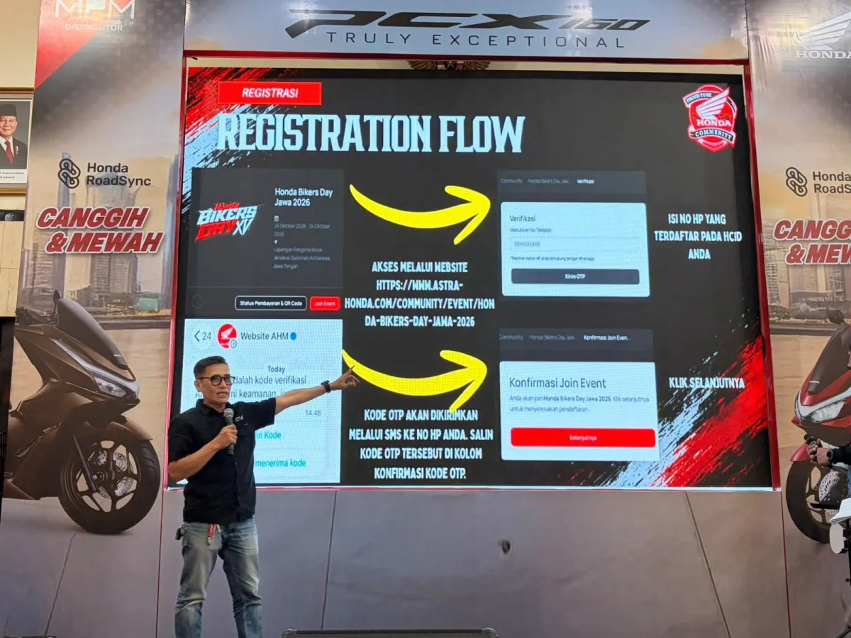 MPM Honda Jatim Gelar Kopdar Keliling Road to Honda Bikers Day 2026 di Sejumlah Kota
