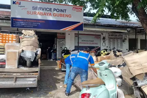 KAI Logistik Catat Angkutan 2.000 Ton Lebih di Periode Nataru