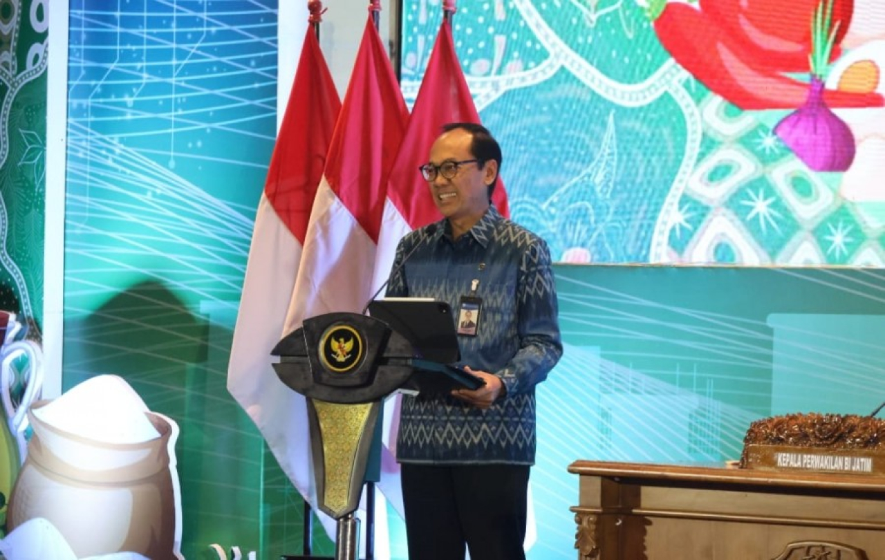 Kepala Kantor Perwakilan Bank Indonesia Jawa Timur, Ibrahim,