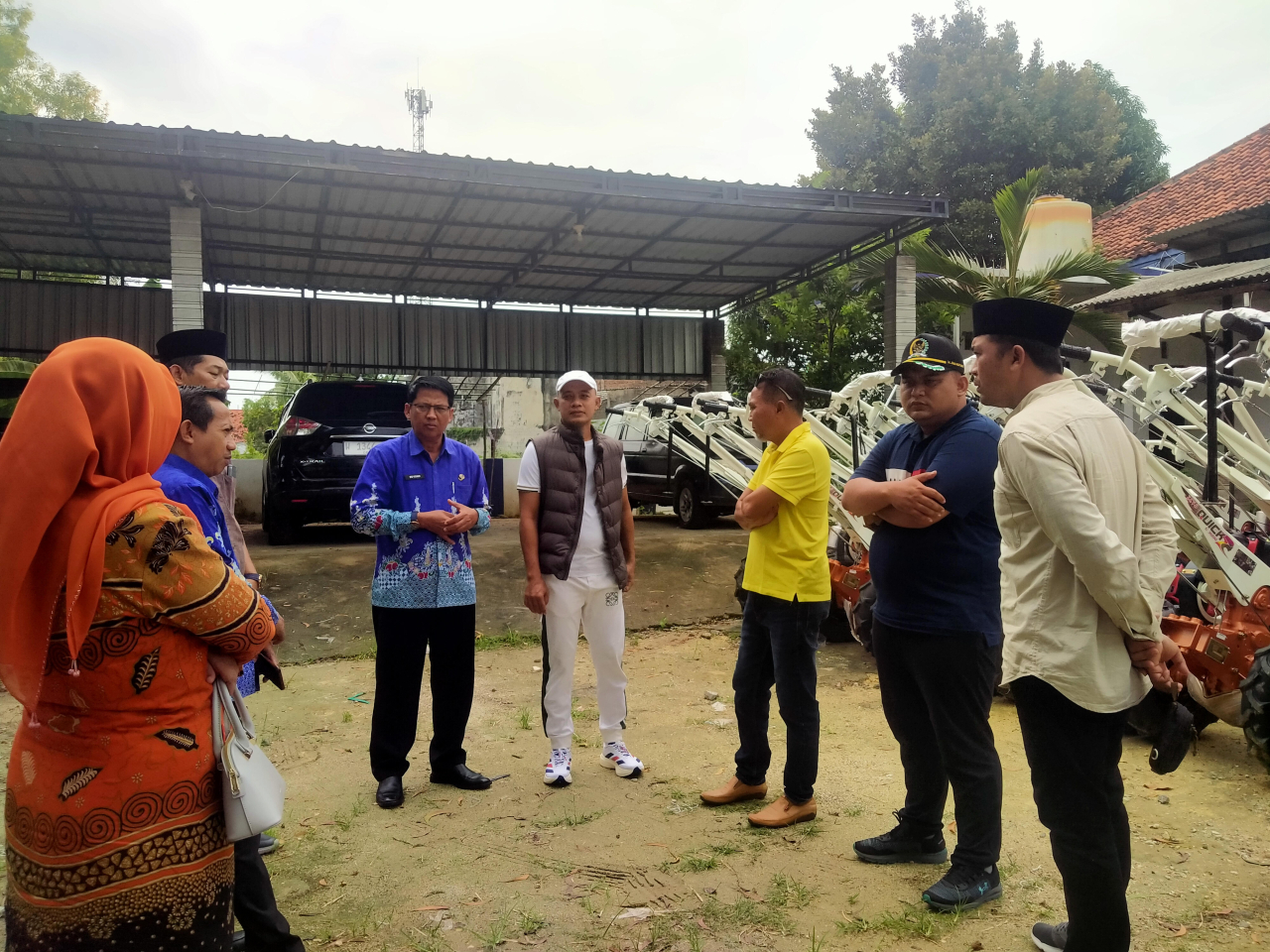 Komisi II Dewan Perwakilan Rakyat Daerah (DPRD) Kabupaten Sampang melakukan inspeksi mendadak (Sidak) ke Dinas Pertanian dan Ketahanan Pangan (Disperta KP)