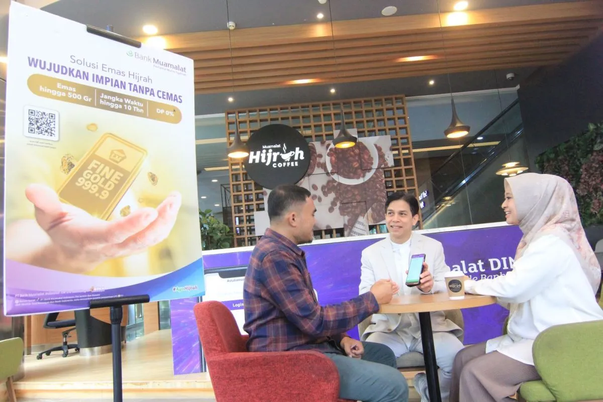 Dengan Mobile Banking, Bank Muamalat Dorong Bisnis Pembiayaan Emas