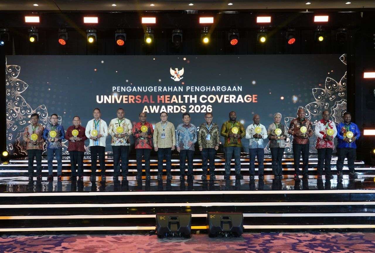 Empat daerah di wilayah Madiun Raya menerima penghargaan pada ajang Universal Health Coverage (UHC) Awards Tahun 2026