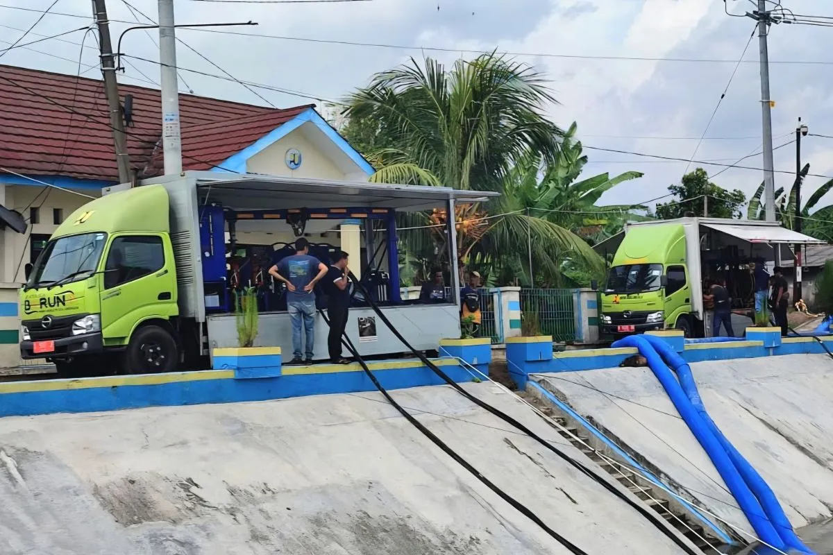 Percepat Penanganan Banjir, Pemkab Lamongan Tambah Pompa Mobile