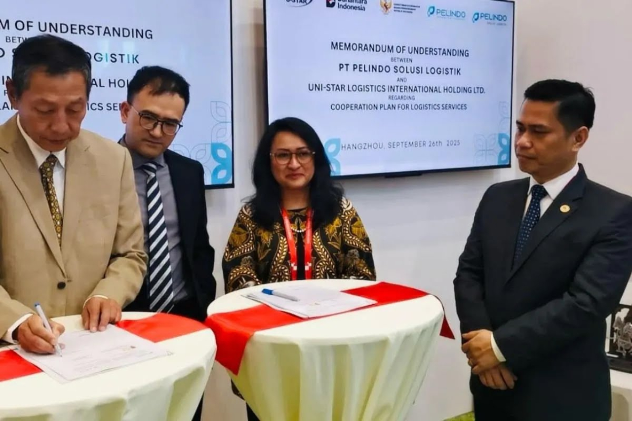 acara office opening PT Unistar Gorga Logistik, bagian dari Uni-Star Group, yang digelar di Jakarta