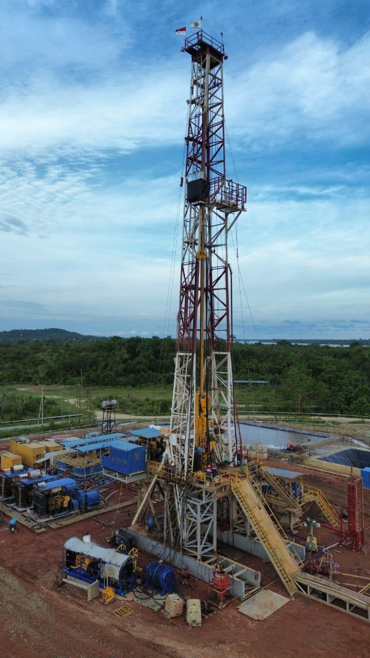 Pengeboran sumur pengembangan NKL-1183 Pertamina EP di Kutai Lama, Kutai Kartane