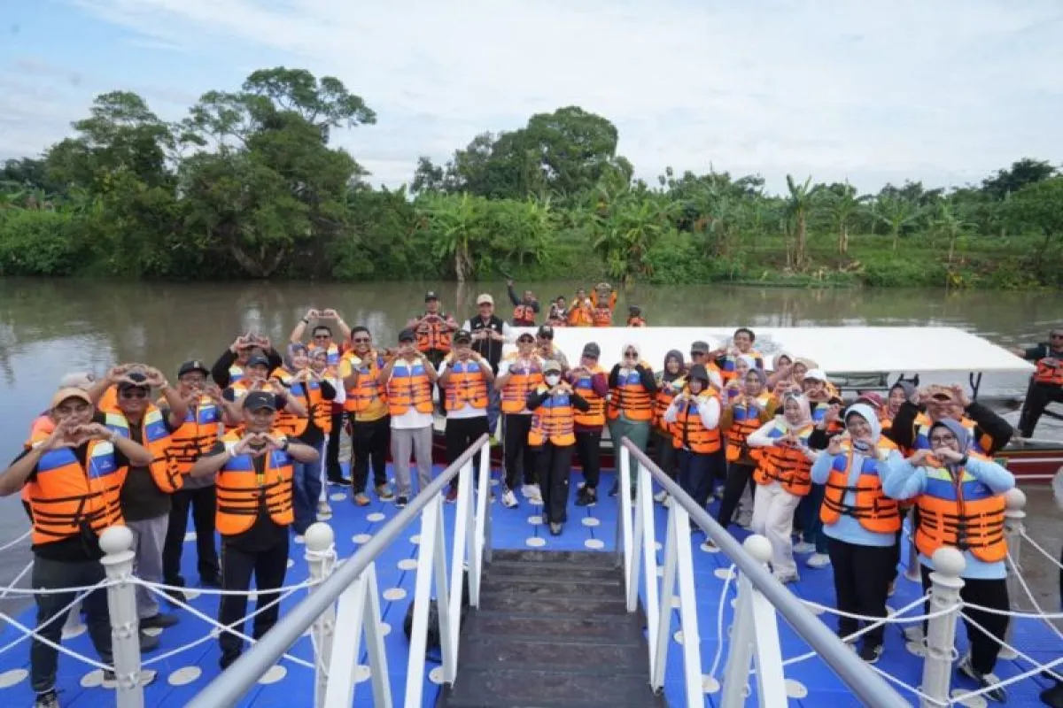 Pemkot Mojokerto Buka Destinasi Wisata Susur Sungai Ngotok