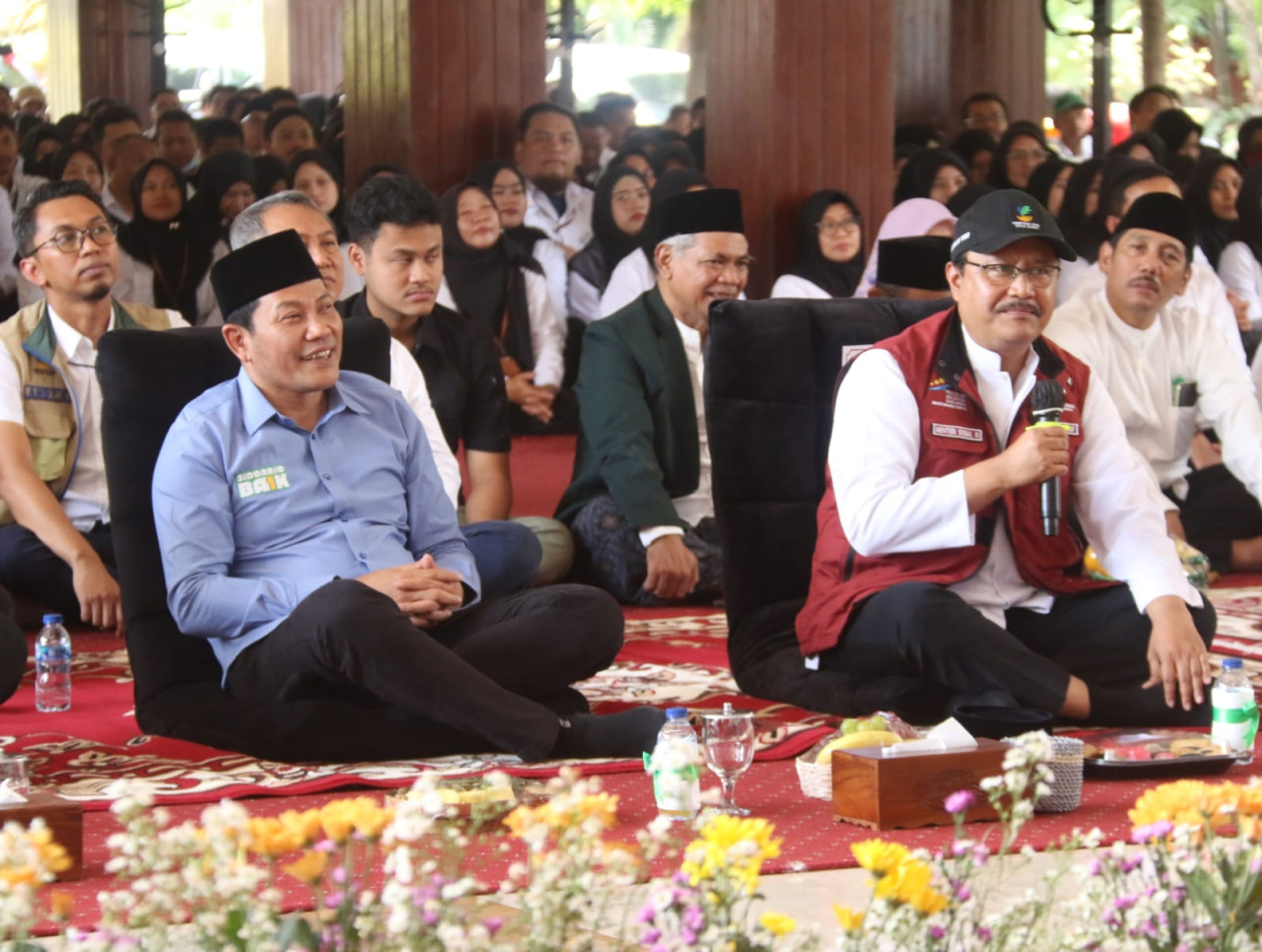 Mensos Gus Ipul bersama Bupati Sidoarjo Subandi