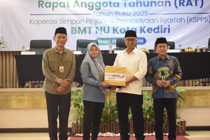 Pemkot Kediri Dorong Pertumbuhan Koperasi Syariah