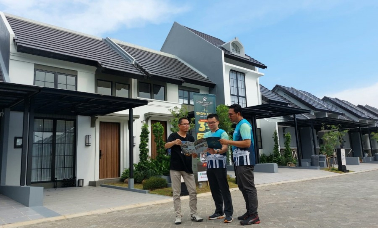 Pengembang perumahan CitraLand City Kedamea meresmikan show unit terbaru tipe Clover di Cluster Charlotte.