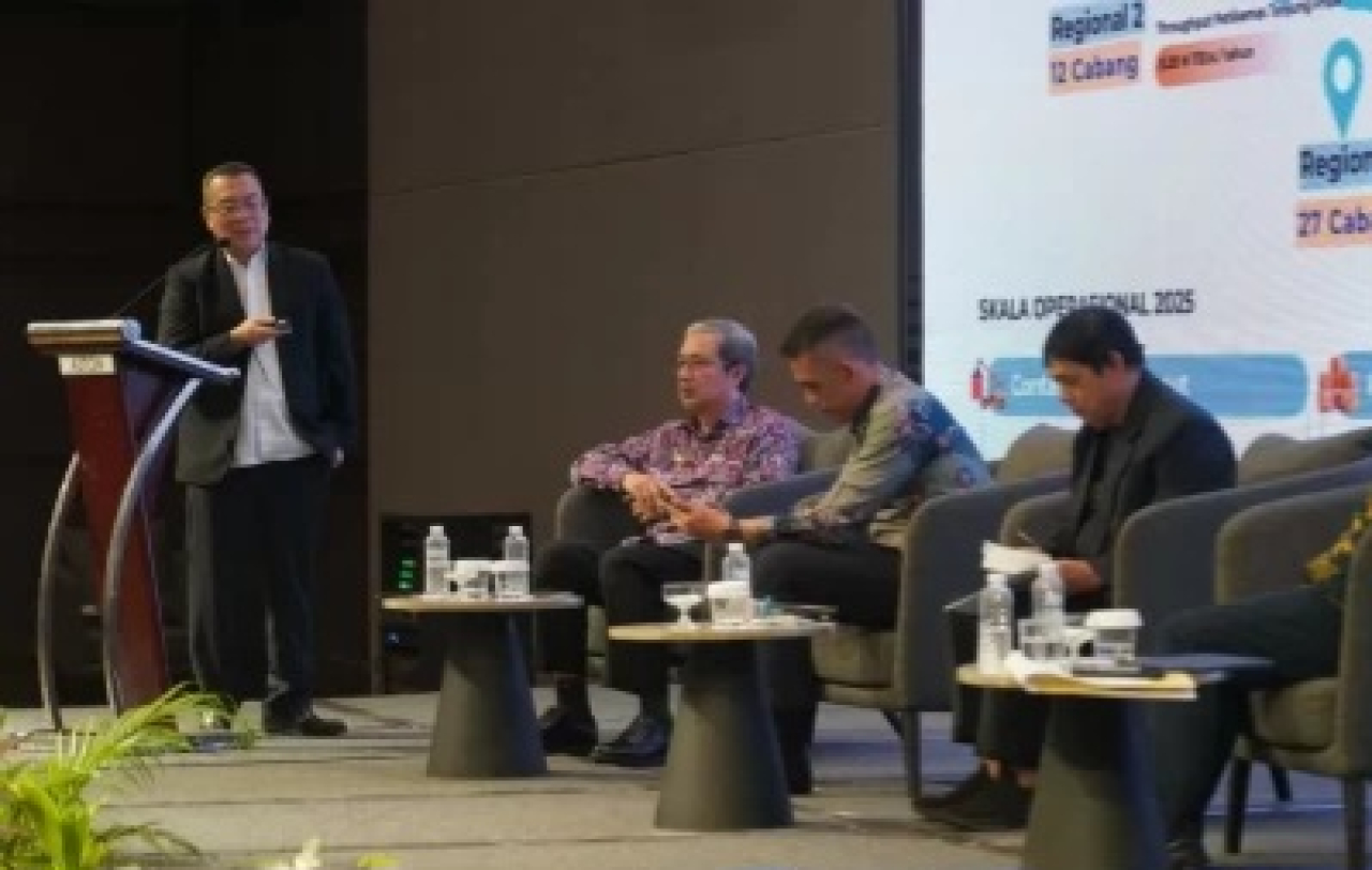Pelindo dalam Seminar Hari Pers Nasional (HPN) 2026 yang digelar di Hotel Aston Serang, Banten