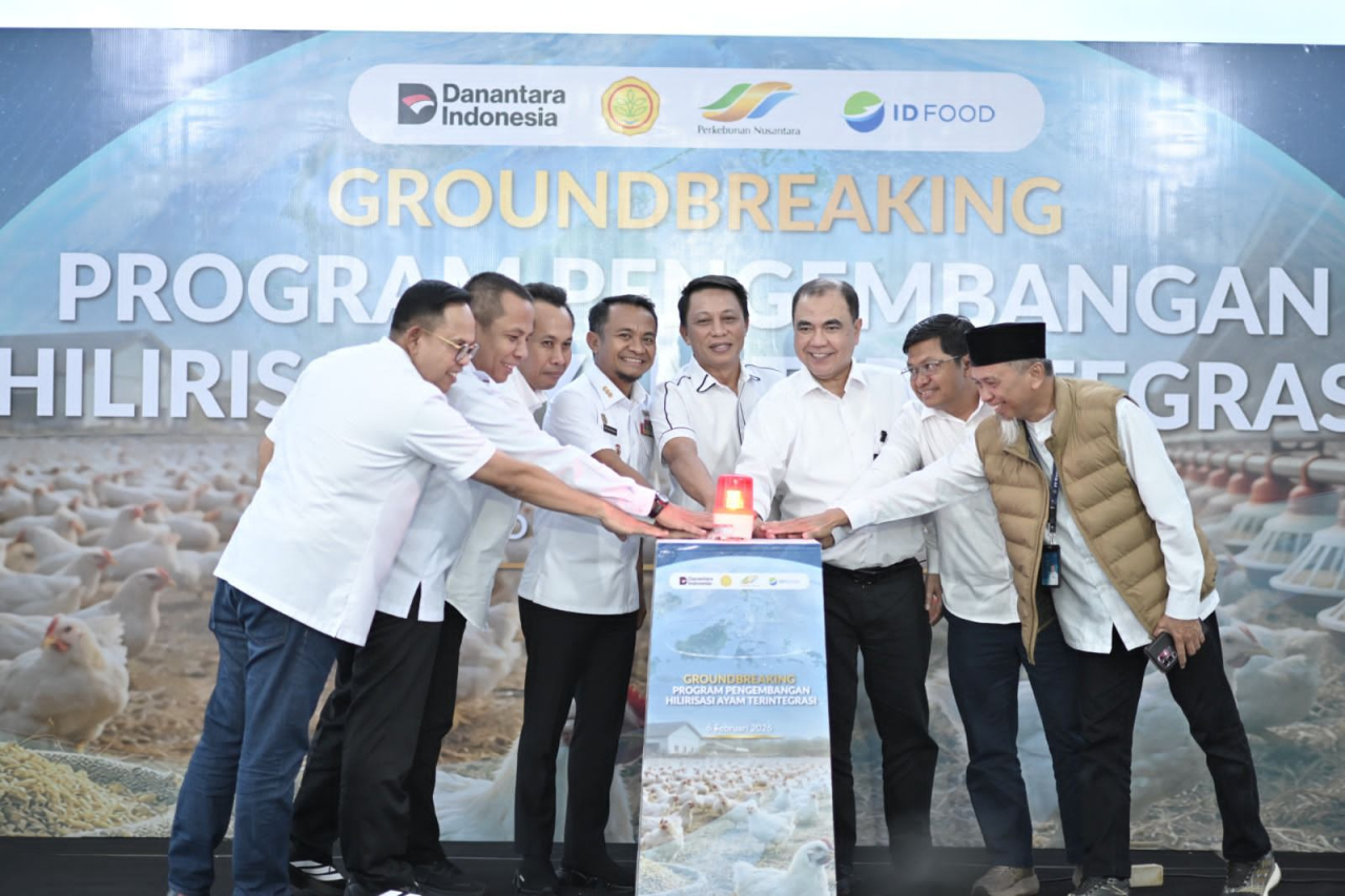 PT Sinergi Gula Nusantara (SGN) mendukung hilirisasi ayam Integrated Poultry yang berlokasi di Kebun Dekko, Desa Mappasengka, Kecamatan Ponre, Bone, Sulsel