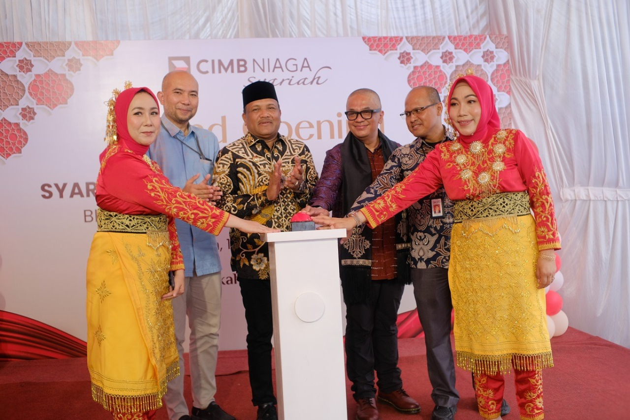 Unit Usaha Niaga Tbk (CIMB Niaga Syariah) meresmikan Syariah Digital Branch Bireuen