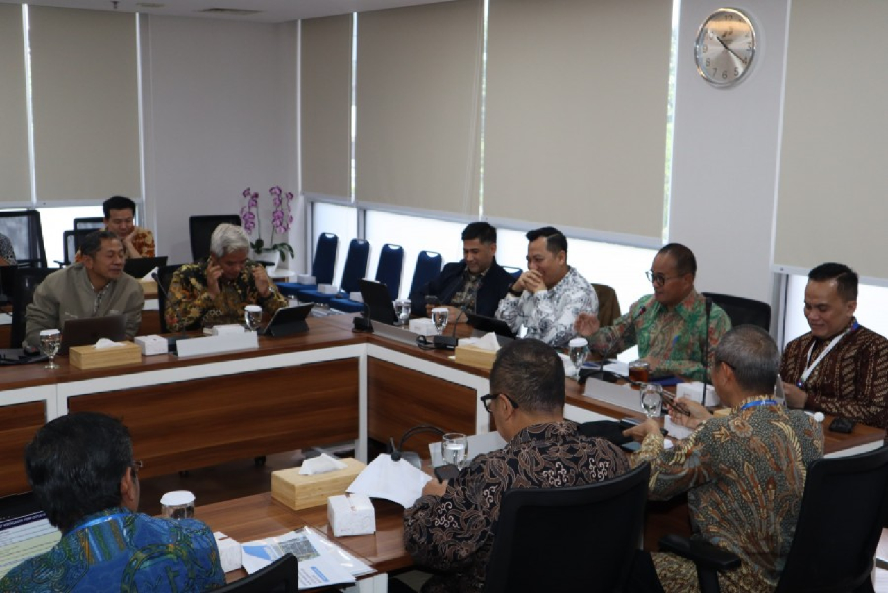 epala BPH Migas Wahyudi Anas dalam sebuah agenda di Surabaya