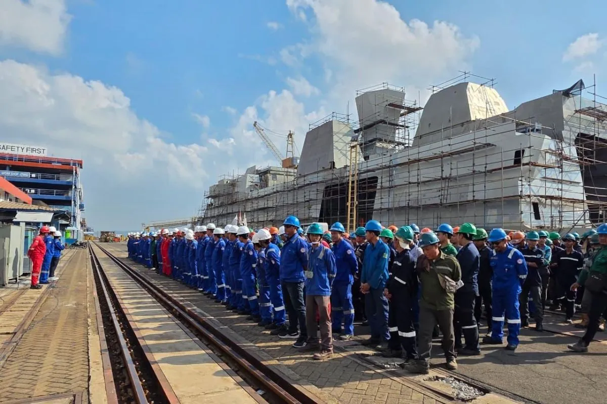 Konsolidasi Galangan Kapal PT PAL Tak Akan Kurangi Tenaga Kerja