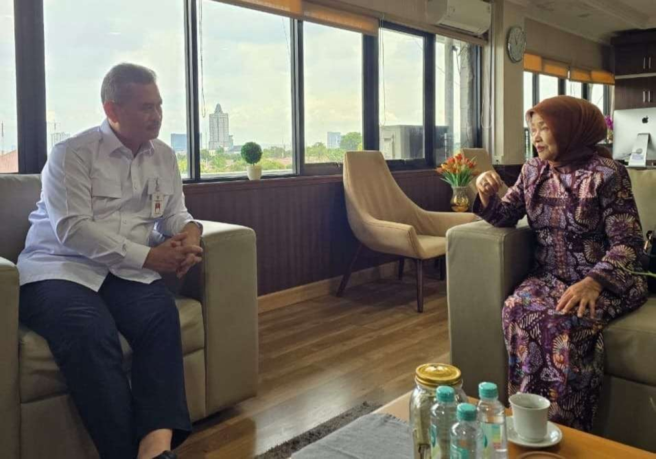 Wabup Malang diterima Direktur Jenderal Pengembangan Ekonomi dan Investasi Desa, Dr. H. Tabrani, M.Pd.