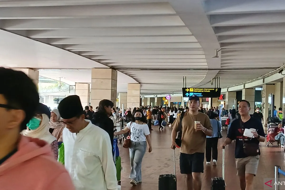 Kloter Pertama Arus Balik Tiba di Bandara Soetta Capai 190 Ribu Orang