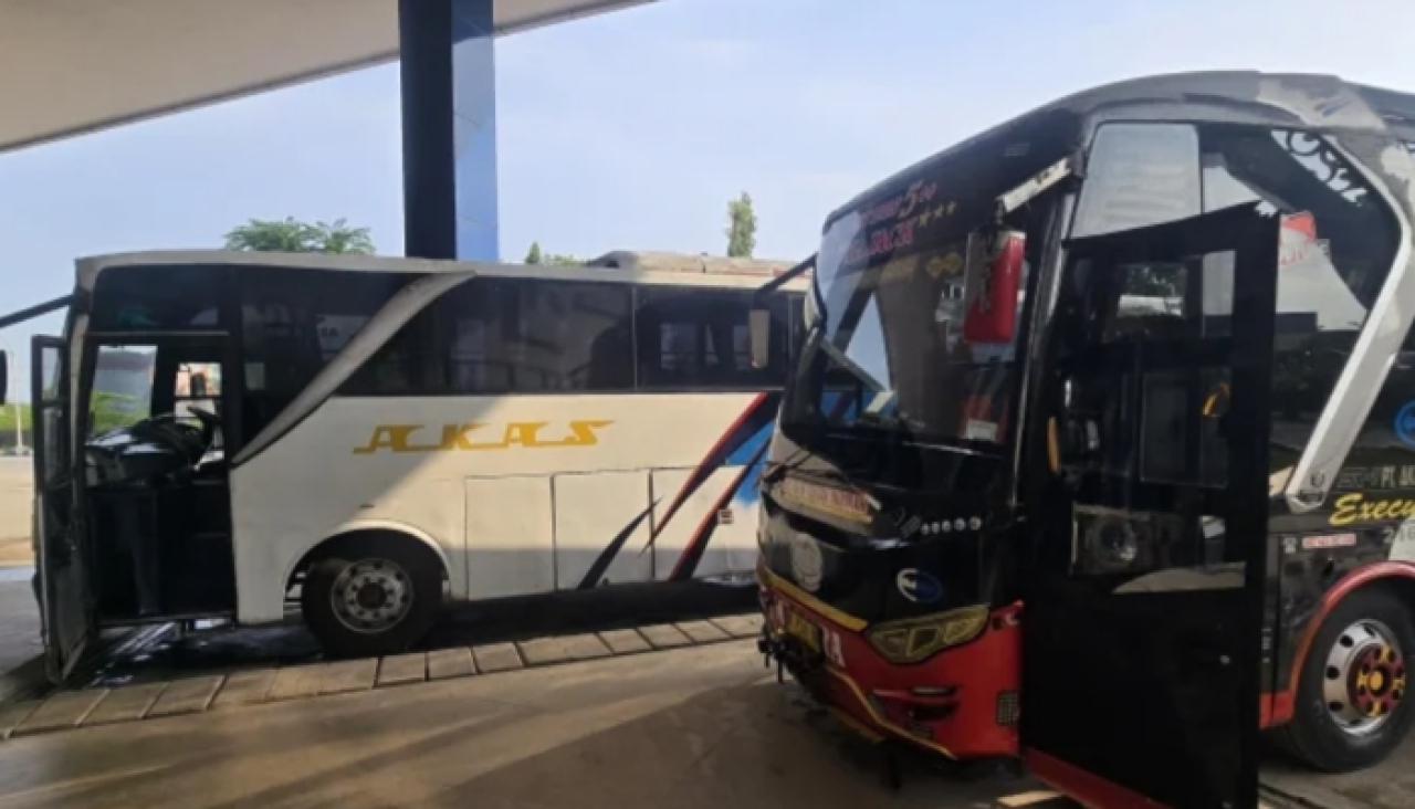 Kondisi di Terminal Tipe B Arya Wiraraja Sumenep, Madura, tampak jauh lebih lengang pada hari ketiga setelah Hari Raya Idulfitri 1447 Hijriah