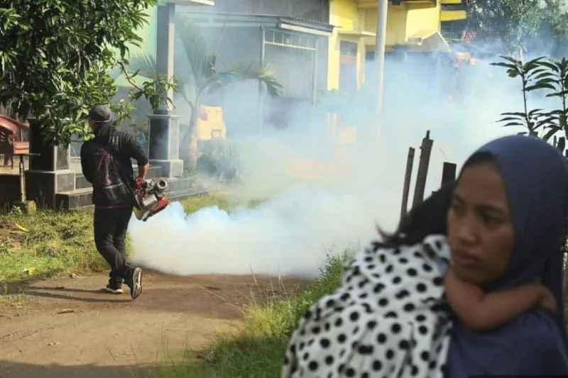 Cegah Penyebaran DBD, Pemkot Madiun Lakukan Fogging