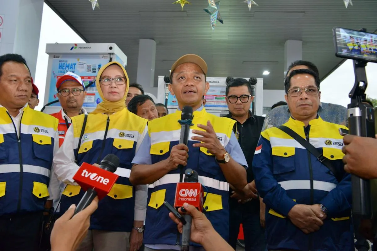 Bahlil Pastikan Pasokan Energi Aman pada Arus Balik Lebaran