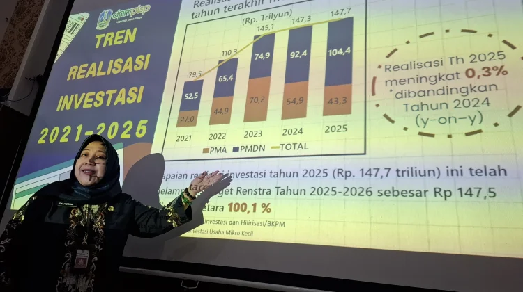 Jatim Optimis Target Investasi Rp147,7 Triliun Tahun 2026 Tercapai