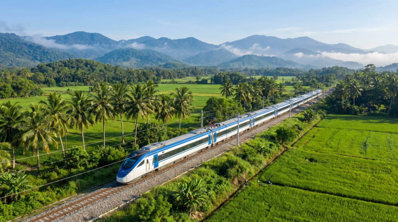 PT PLN Nusantara Power Construction (PLN NPC) berhasil menyelesaikan 2 (dua) titik proyek elektrifikasi _East Coast Rail Link_ (ECRL) di Malaysia lebih cepat