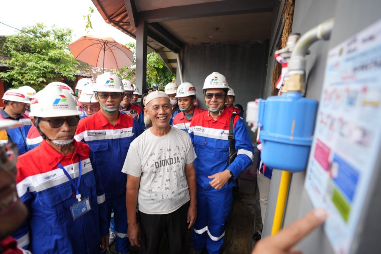 PGN menargetkan penambahan sekitar 500-1.000 pelanggan baru di Kabupaten Sleman sebagai bagian dari ekspansi pemanfaatan gas bumi