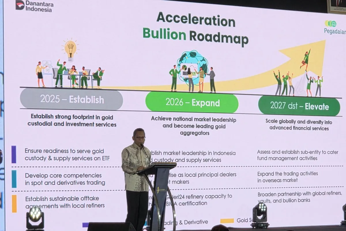 Hingga Tahun 2025, Pegadaian Kelola 141 Ton Emas