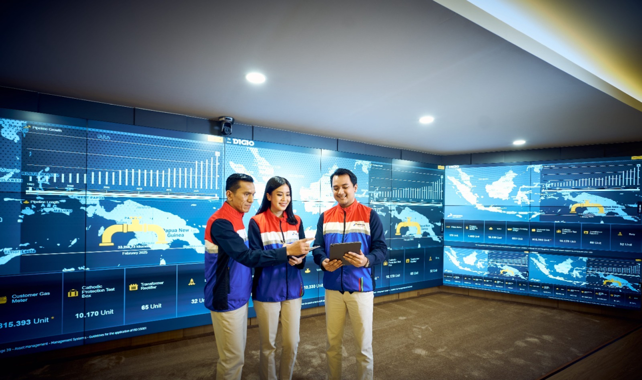 PT Perusahaan Gas Negara Tbk (PGN), Subholding Gas PT Pertamina (Persero), mencatat pertumbuhan pendapatan sebesar 5% sepanjang 2025 menjadi US$3,9 miliar