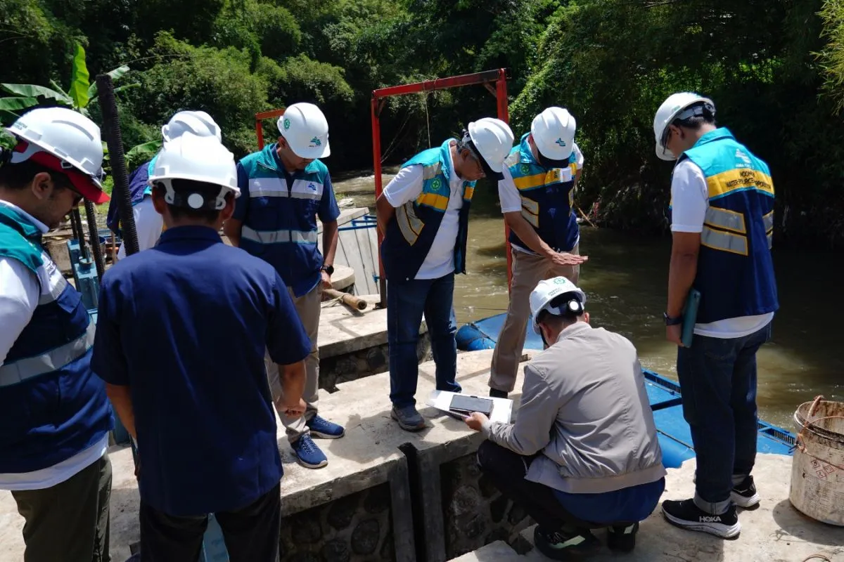 SPAM Bango Tetap Optimal Meski Dihadang Sampah, PJT I Lakukan Mitigasi Berlapis