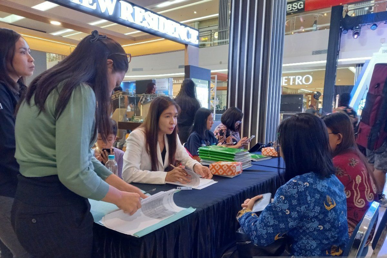 Kegiatan akad KPR bersubsidi dari Bank BRI