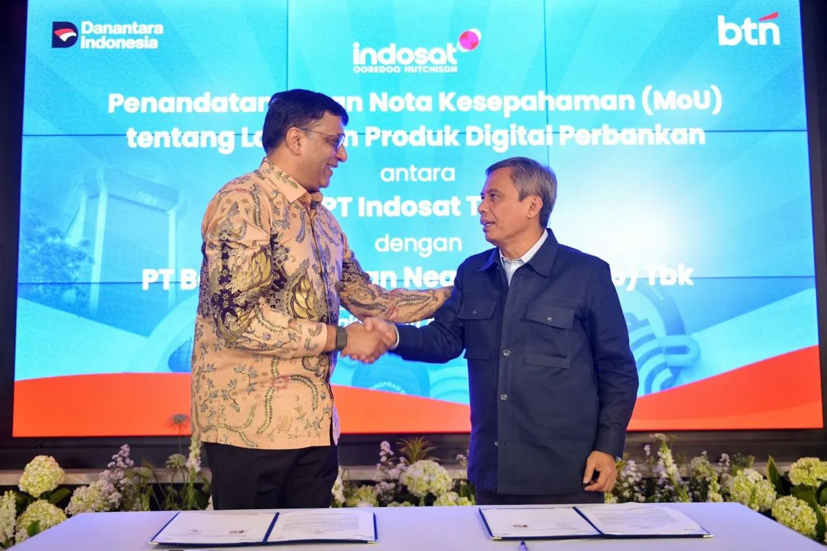 BTN Gandeng Indosat untuk Layanan Keuangan Digital