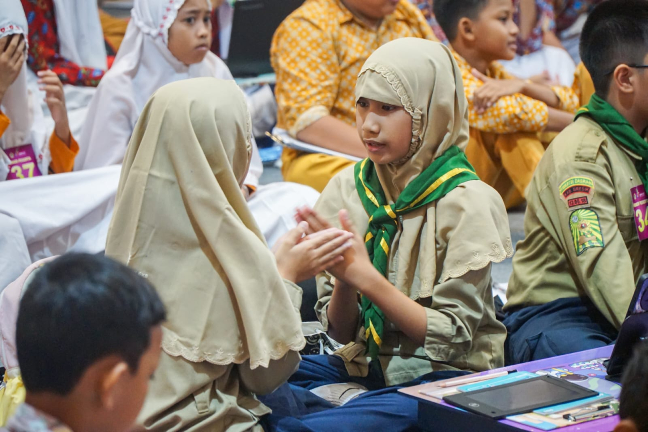 Peserta ajang Gress of Champion Vol. II dan Gebyar Tahfidz Quran