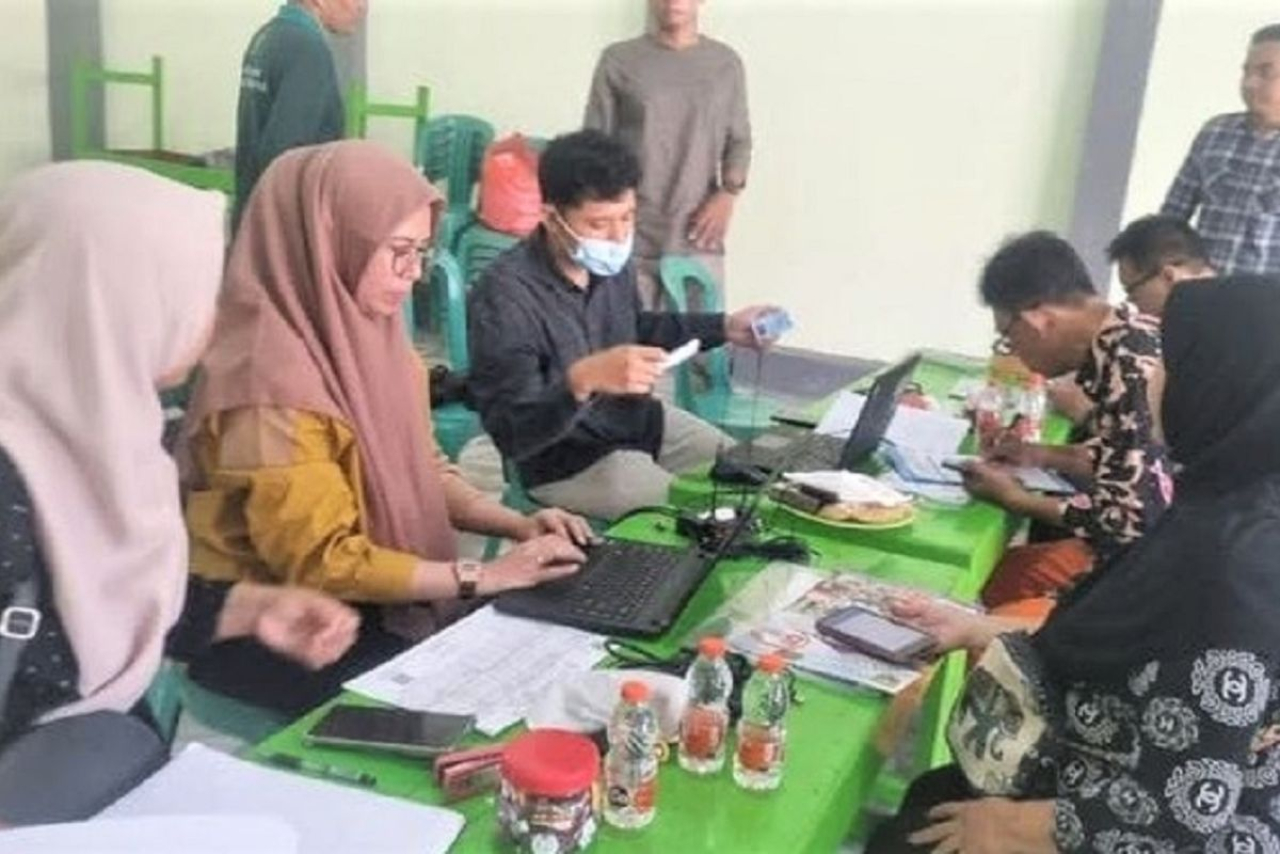 Kegiatan pemutakhiran data yang digelar Dinas Kependudukan dan Pencatatan Sipil (Dukcapil) Kota Madiun
