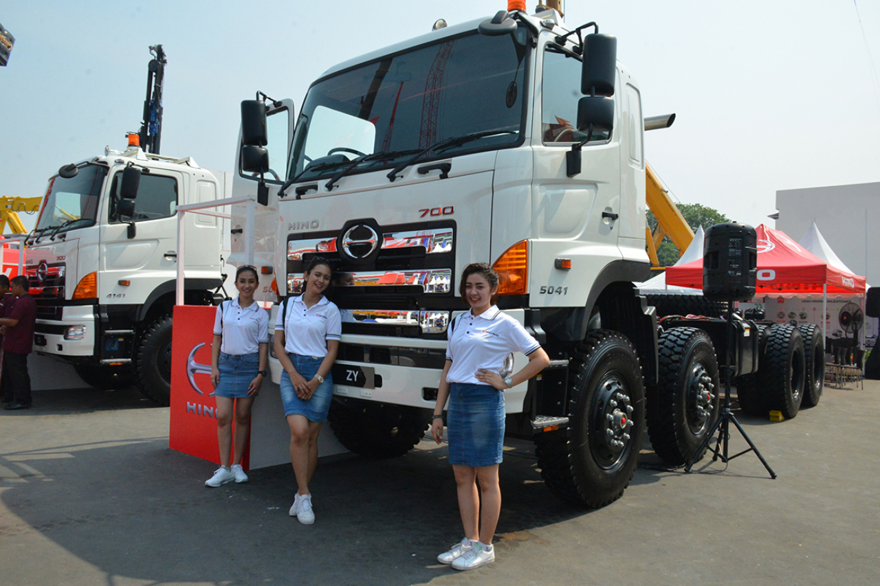 Hino tingkatkan investasi dan produksi lokal, dorong Indonesia jadi basis ekspor global kendaraan niaga serta perkuat industri otomotif nasional. foto : Hino