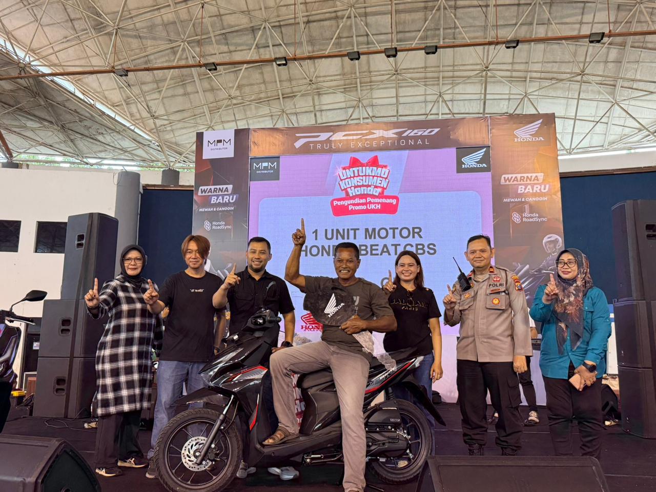 Pemenang hadiah Program “Untukmu Konsumen Honda” (UKH) untuk periode pembelian Januari–Maret 2026