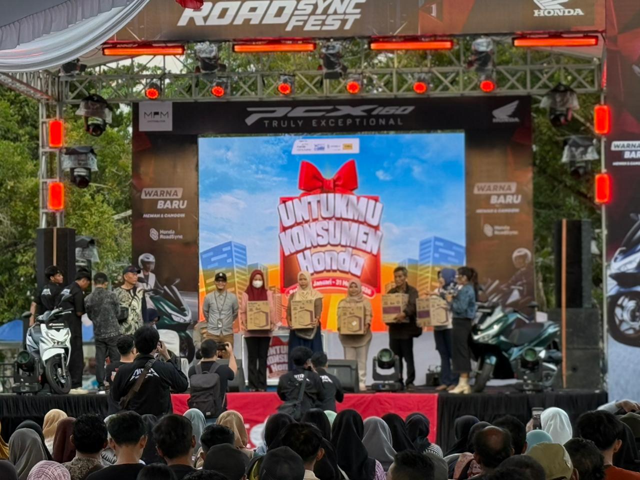 Program “Untukmu Konsumen Honda” (UKH) untuk periode pembelian Januari–Maret 2026 yang dilaksanakan di Alun-Alun Pacitan