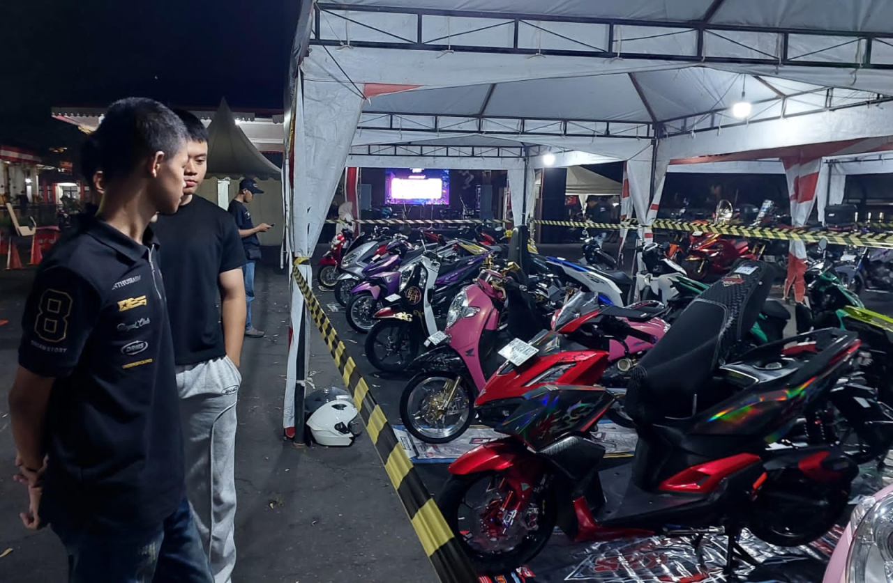 Event “Laki Code” yang digelar oleh PT Mitra Pinasthika Mulia (MPM Honda Jatim), di PIPP Blitar