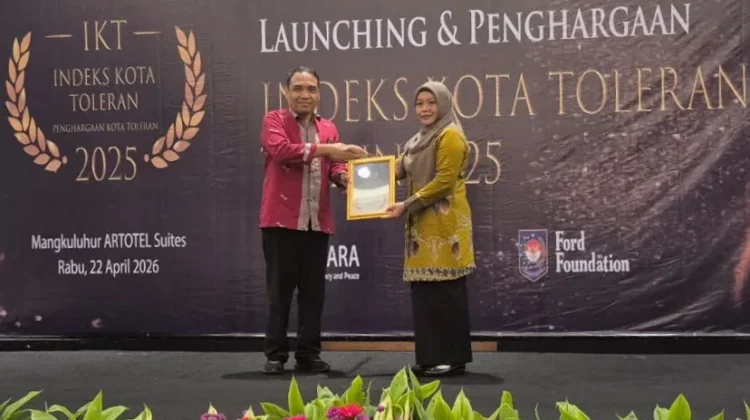 Kota Probolinggo Raih Penghargaan Nasional Berkat Toleransi