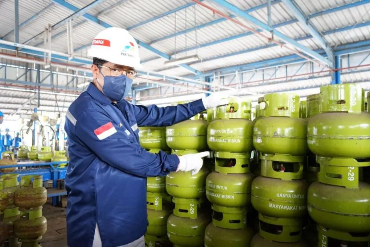 Pertamina Gelontor 922 Ribu Tabung Elpiji 3 Kg Tambahan Untuk Jatim