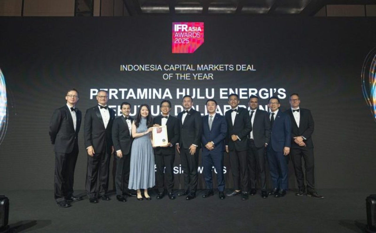 PT Pertamina Hulu Energi (PHE) Anak usaha Subholding Upstream Pertamina meraih Indonesia Capital Markets Deal of the Year dalam ajang IFR Asia Awards 2025