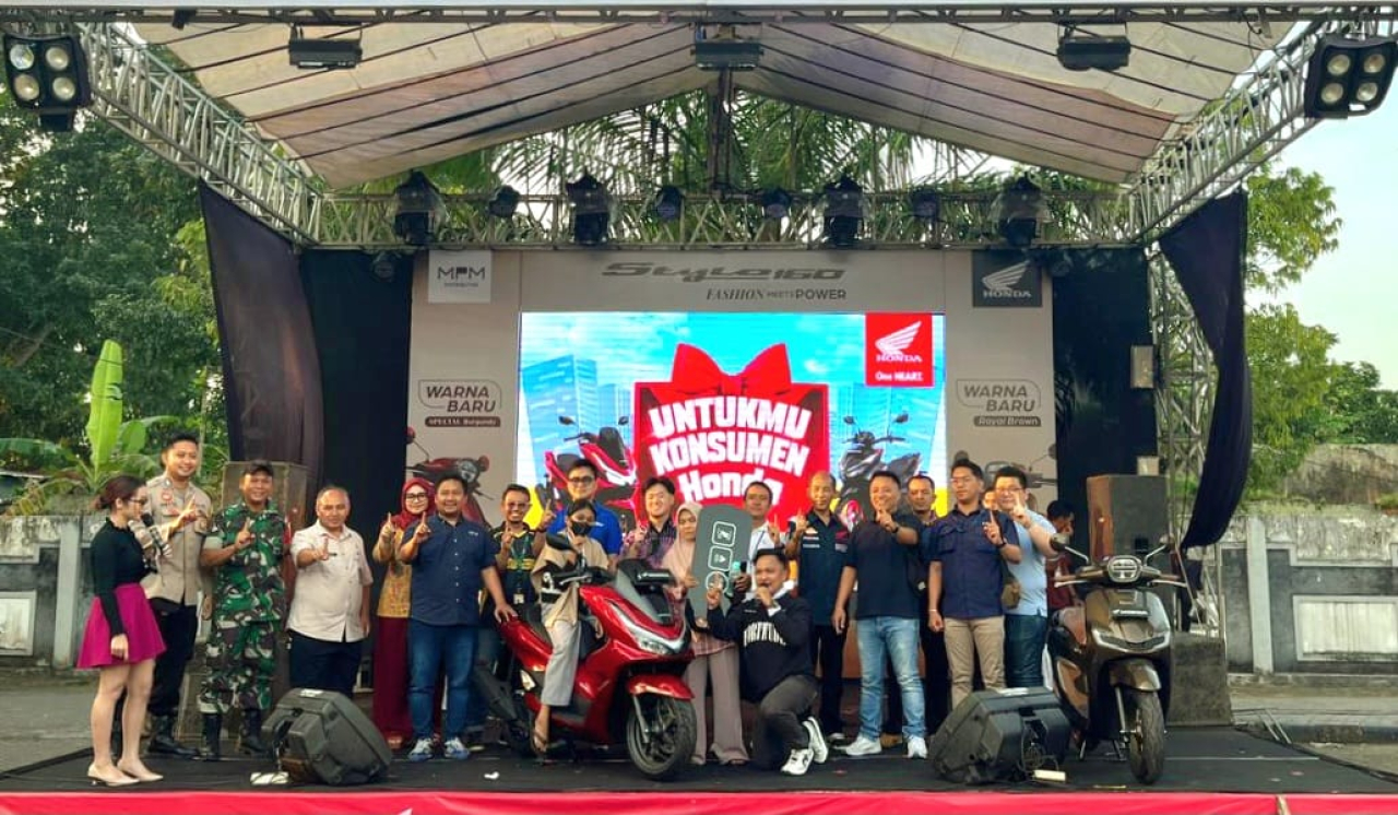PT Mitra Pinasthika Mulia (MPM Honda Jatim) menggelar pengundian Program“Untukmu Konsumen Honda” (UKH) untuk periode pembelian Januari–Maret 2026 di Lumajang