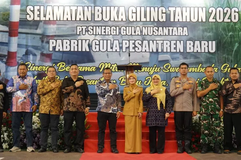 PG Pesantren Baru Kediri Target Giling Tebu 873.299 Ton