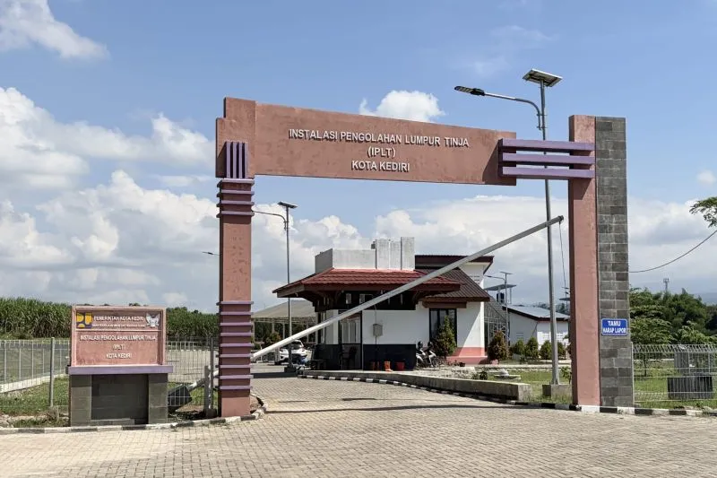 Pemkot Kediri Jalankan Layanan Unit Pengolahan Limbah