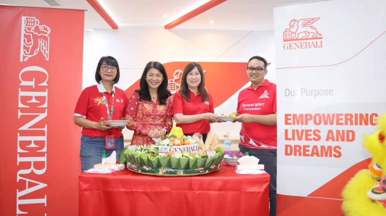 Peresmian dilakukan secara simbolis oleh direksi Generali Indonesia, Rebecca Tan selaku President Director and CEO, dan Jutany Japit selaku Director and Chief Agency Officer