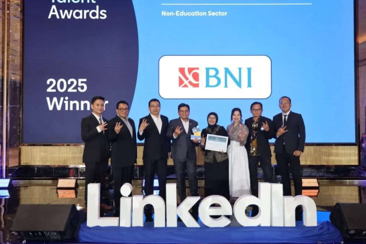 BNI Terima Penghargaan LinkedIn Talent Awards 2025