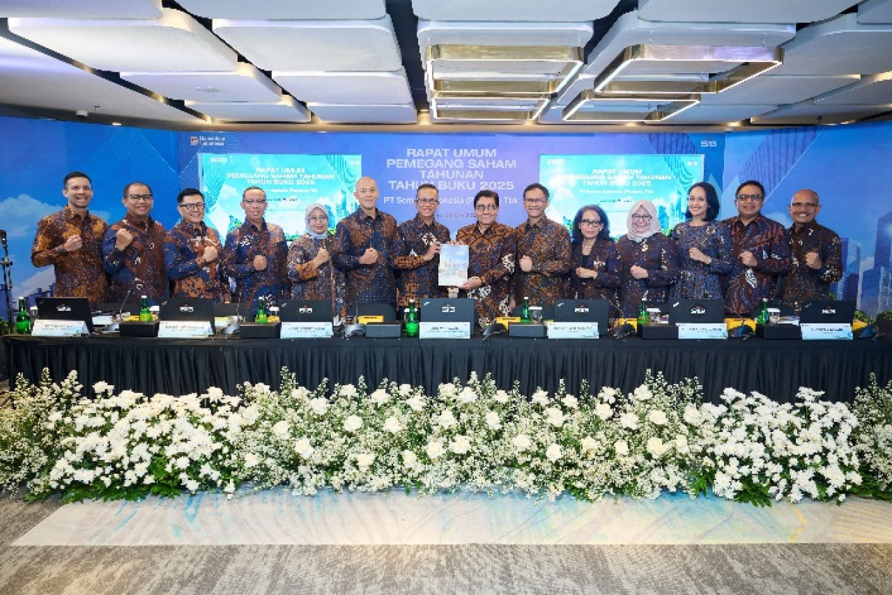 Direksi Semen Indonesia Group usai RUPST