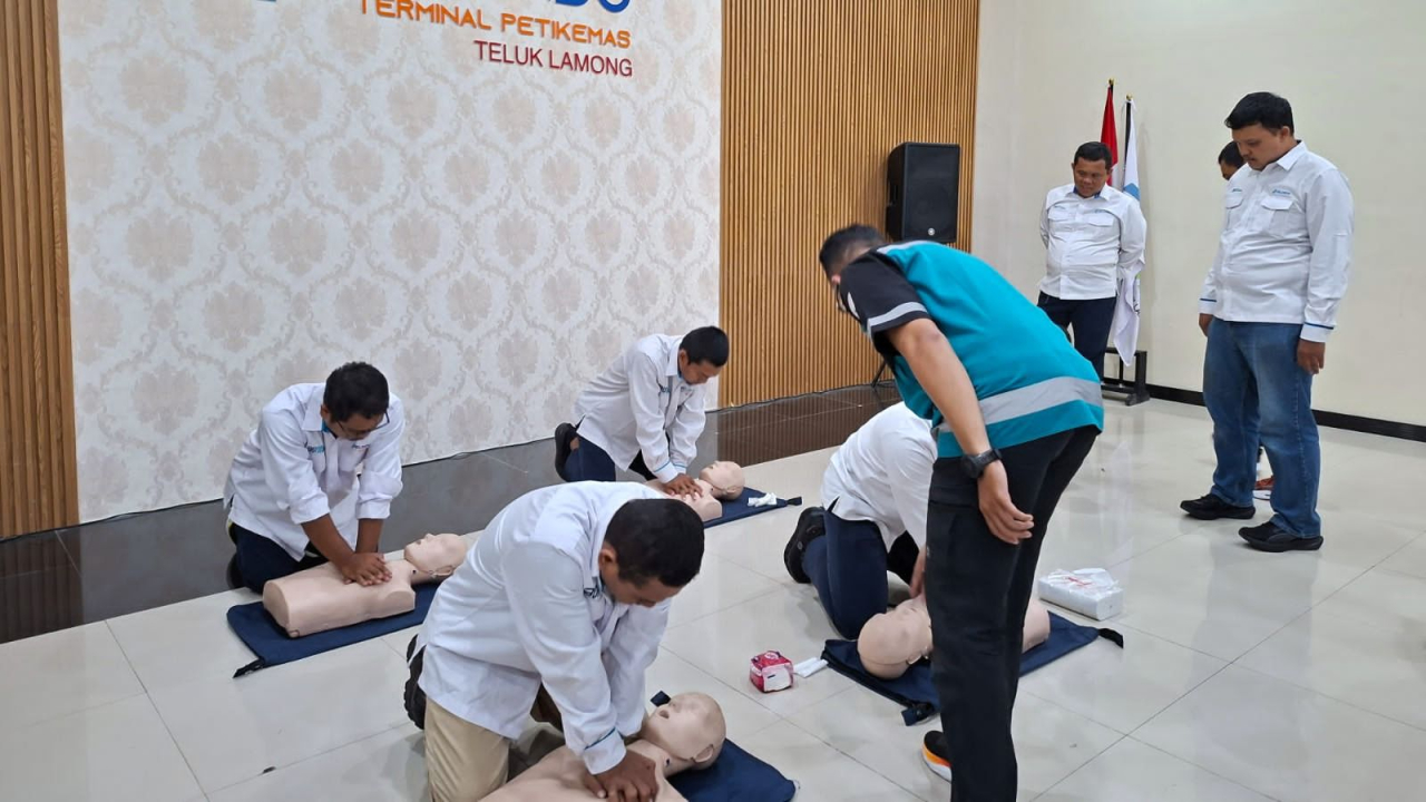 TTL menggelar Sertifikasi Pelatihan Pertolongan Pertama pada Kecelakaan (P3K) Kemenaker RI
