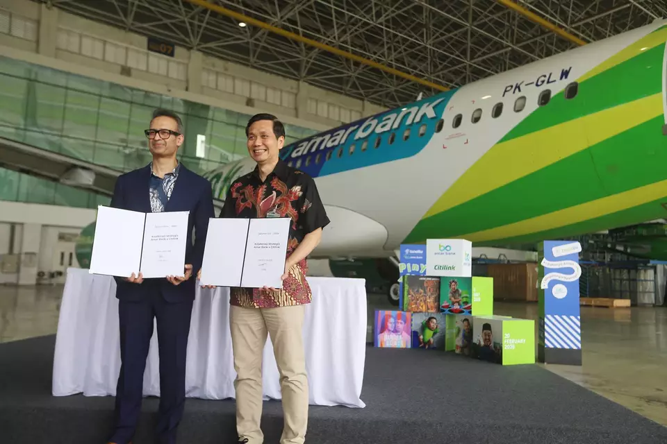 Peresmian kerja sama ini dilakukan di Hanggar GMF, Soekarno-Hatta, Tangerang, dihadiri Direktur Utama Amar Bank, Vishal Tulsian, serta Direktur Utama Citilink, Darsit