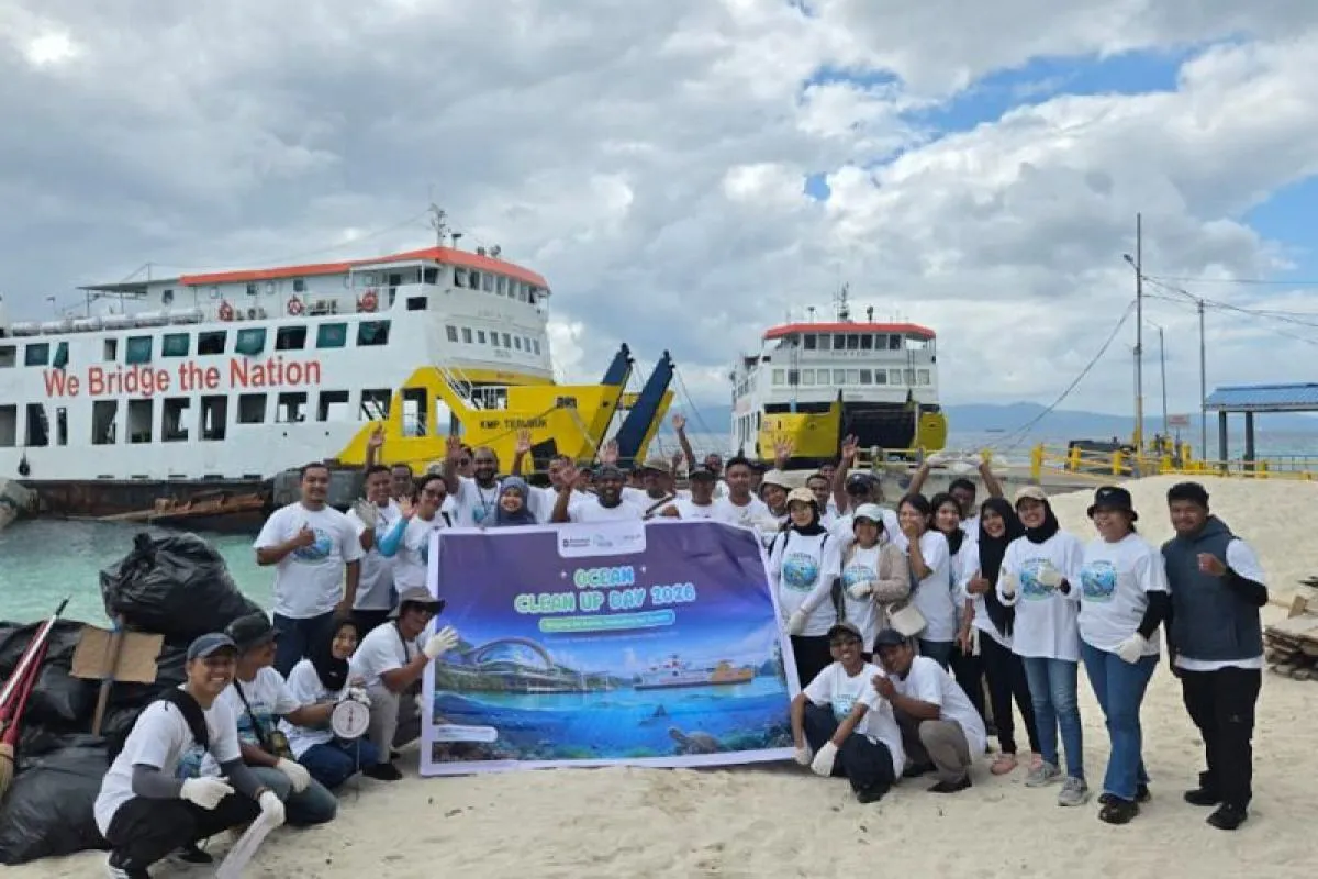 Peringati Hari Laut, ASDP Gelar Ocean Clean Up 2026 di Wilayah Operasional